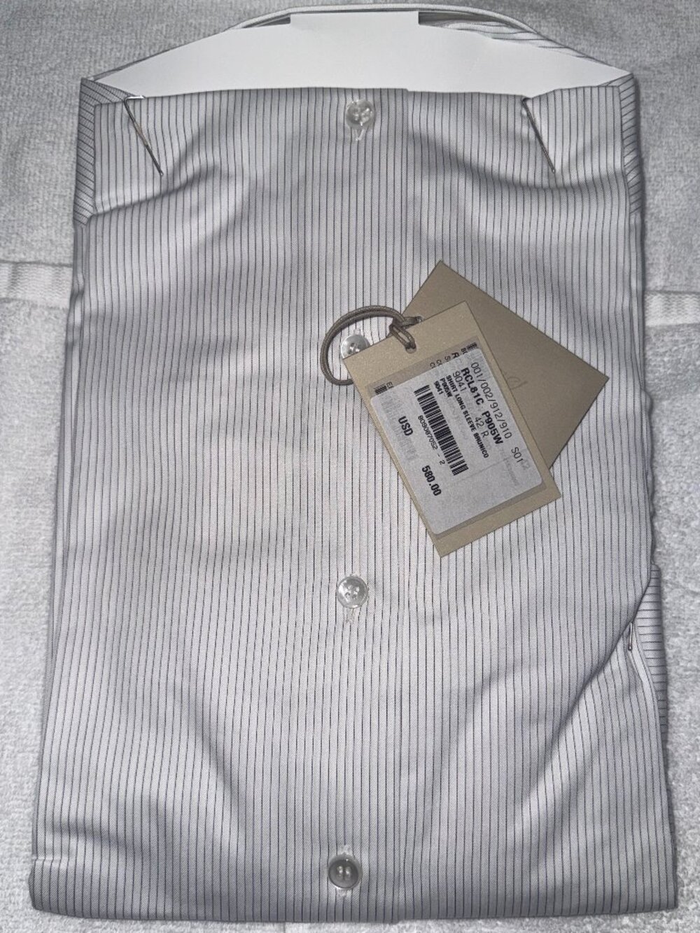 NWT Brioni Brunico Shirt 42R – $580, In Original Packaging - Picture 3 of 6
